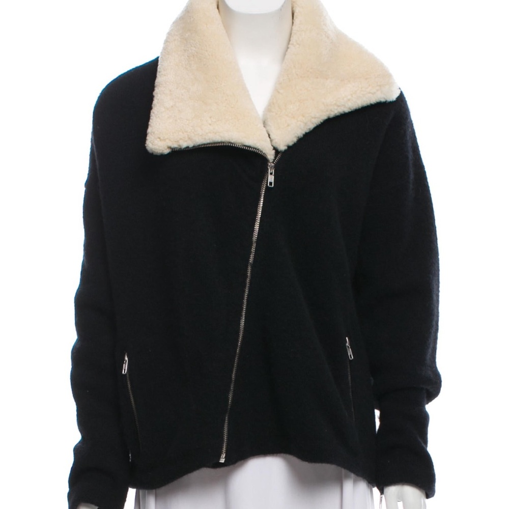 Theory Shearling Collar Jacket - image 1